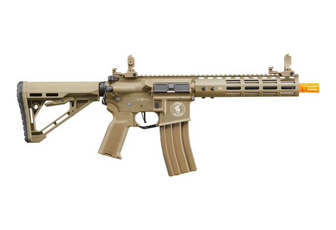 Lancer Tactical Archon 9" M-LOK Proline Series M4 Airsoft Rifle w/ Delta Stock (Color: Two-Tone)