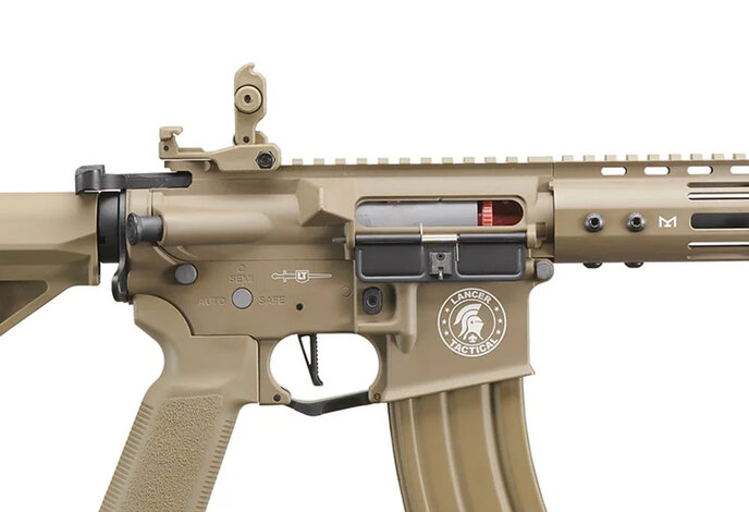 Lancer Tactical Archon 9" M-LOK Proline Series M4 Airsoft Rifle w/ Delta Stock (Color: Two-Tone)