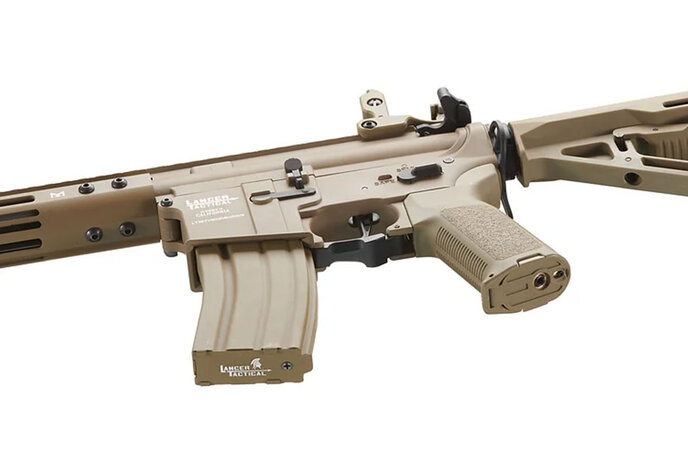 Lancer Tactical Archon 9" M-LOK Proline Series M4 Airsoft Rifle w/ Delta Stock (Color: Two-Tone)