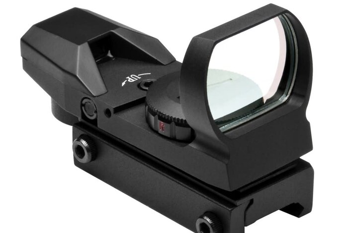 NcStar 4 Reticle Red/Green Dot Sight with Weaver Base