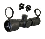 Aimsports Aimsports 3-9X40 rubber coated scope, dual illumination w/rings
