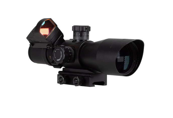 Redcon 3-9X42 scope with mini red dot