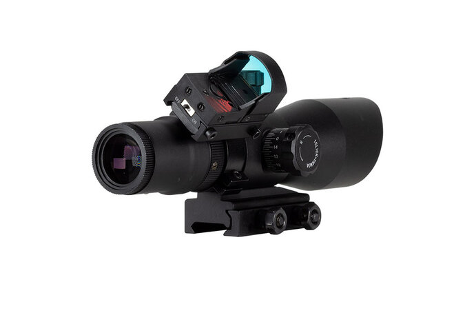 Redcon 3-9X42 scope with mini red dot