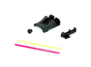 AIP AIP Alumimun Front and Fixed Rear Fiber Optic Sight ver.3 for Tokyo Marui 4.3 Hi Capa