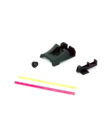 AIP AIP Alumimun Front and Fixed Rear Fiber Optic Sight ver.3 for Tokyo Marui 4.3 Hi Capa