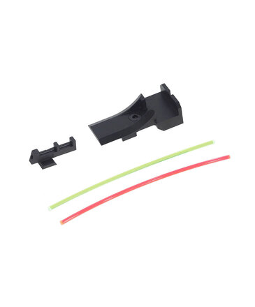 AIP AIP aluminum fiber front and fiber rear sight for TM 5.1 Hi Capa