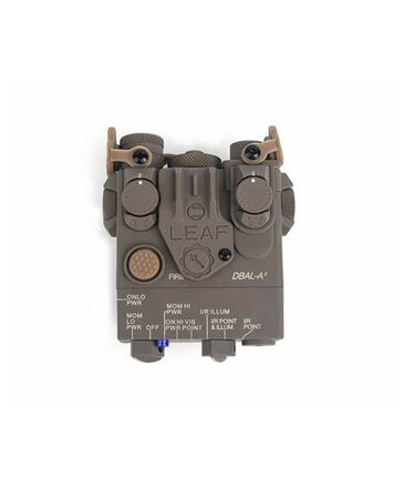 Airsoft Extreme DBAL-A2 red laser aiming device, dark earth