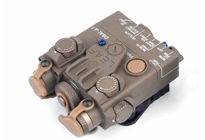DBAL-A2 red laser aiming device, dark earth