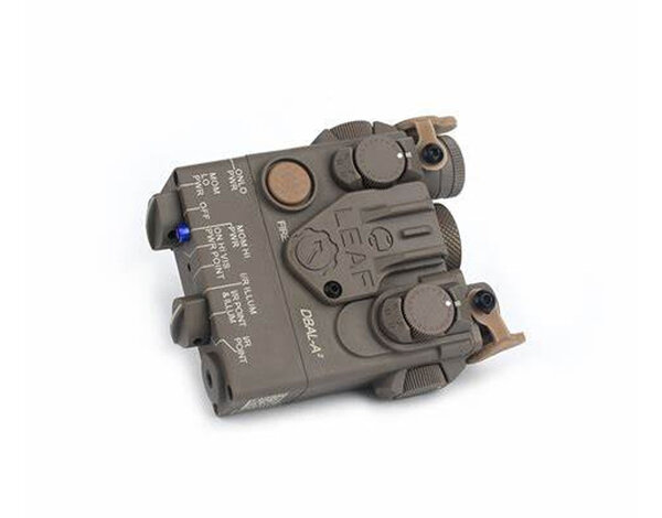 Airsoft Extreme DBAL-A2 red laser aiming device, dark earth