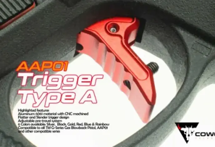 CowCow AAP-01 CNC Aluminum Adjustable Trigger Type A