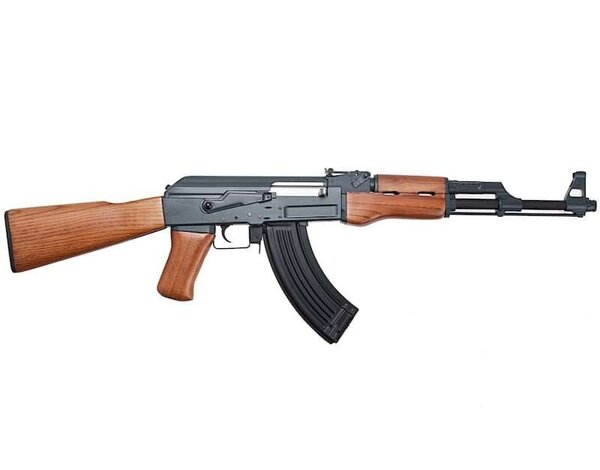Cyma CYMA AK47 full metal blowback electric rifle w/real wood furniture