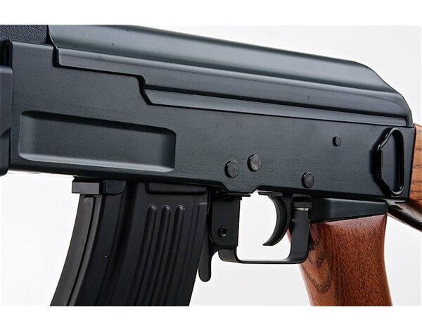 Cyma CYMA AK47 full metal blowback electric rifle w/real wood furniture