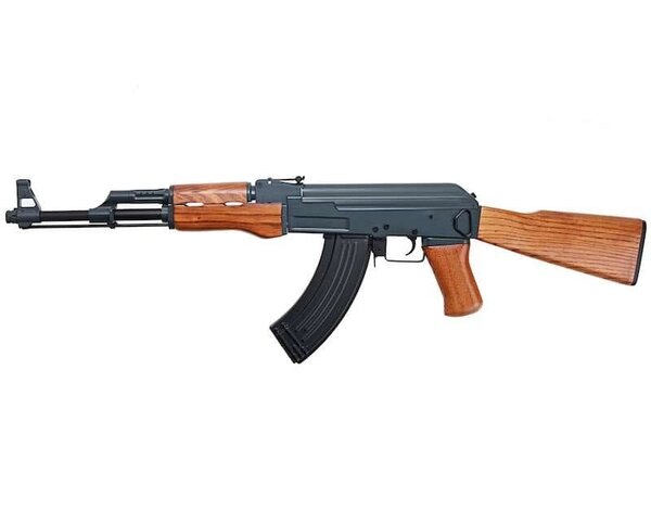 Cyma CYMA AK47 full metal blowback electric rifle w/real wood furniture