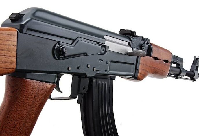 CYMA AK47 full metal blowback electric rifle w/real wood furniture