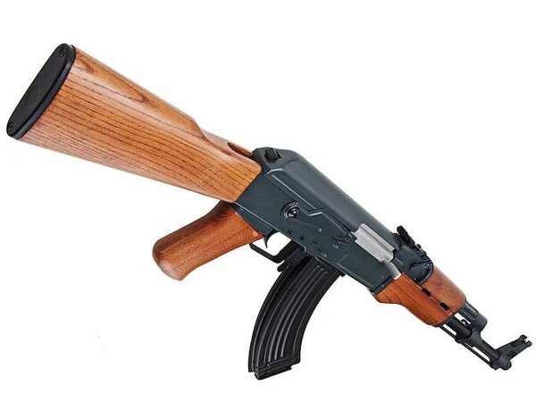 Cyma CYMA AK47 full metal blowback electric rifle w/real wood furniture
