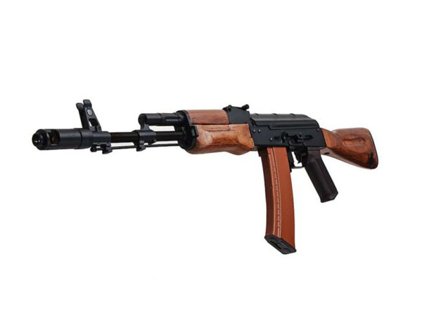 Cyma Cyma AKS74N Stamped Steel Real Wood