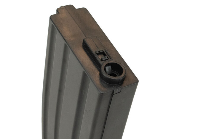 TOP HOW 140 round Polymer M4 Midcap Magazine Black