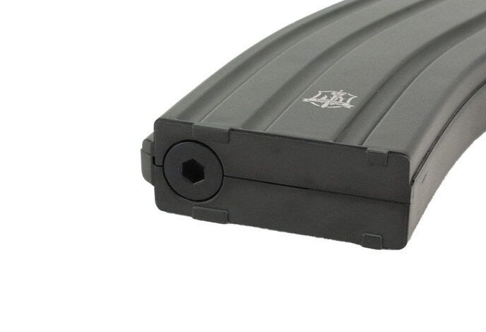 TOP HOW 140 round Polymer M4 Midcap Magazine Black
