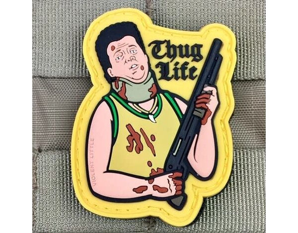 Violent Little Machine Shop Violent Little Machine Shop THUG LIFE PVC Morale Patch