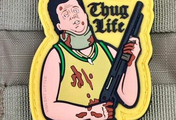 Violent Little Machine Shop THUG LIFE PVC Morale Patch
