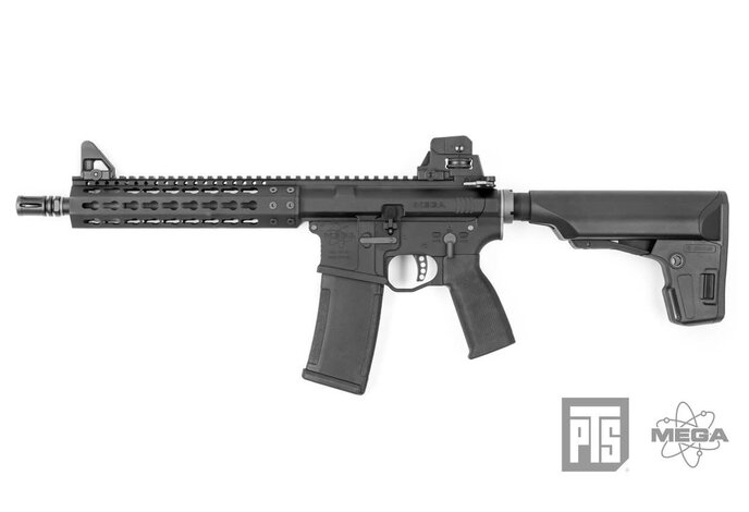 PTS Mega Arms MKM CQB AR-15 GBBR Black