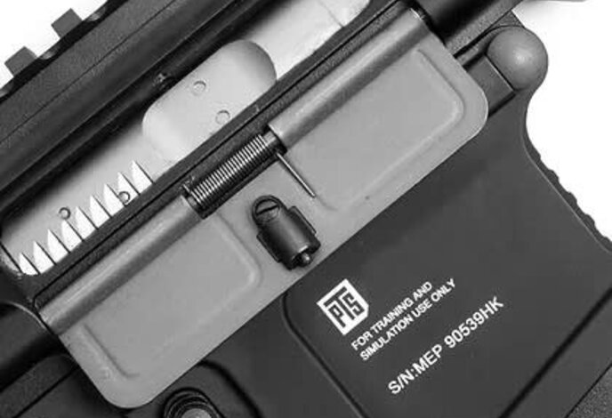 PTS Mega Arms MKM CQB AR-15 GBBR Black