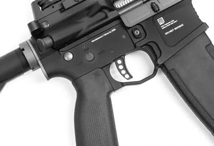 PTS Mega Arms MKM CQB AR-15 GBBR Black