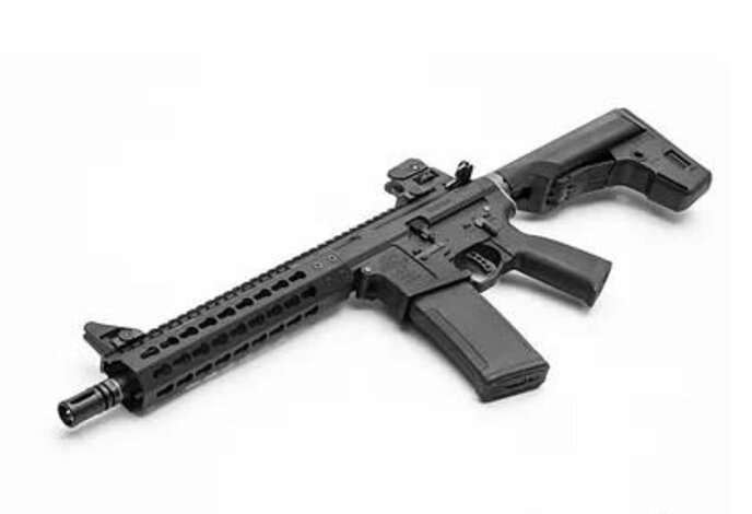 PTS Mega Arms MKM CQB AR-15 GBBR Black