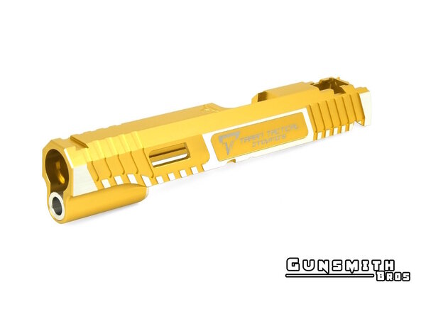 Gunsmith Bros Gunsmith Bros TTI Standard Slide for 5.1 Hi Capa Gold Two Tone