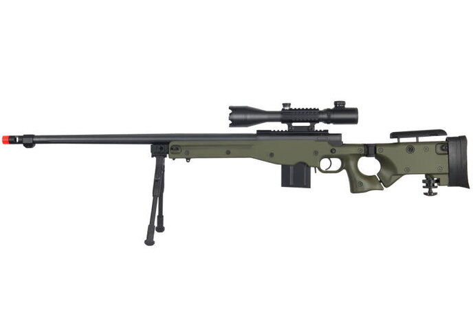 WELL MB4403 L96  Bolt Action Spring Sniper Rifle with Folding Stock