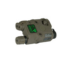 UK Arms UKARMS AN/PEQ15 LED/IR light w/green Laser, OD green case