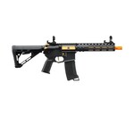 Lancer Tactical Lancer Tactical Gen 3 Archon 9" M-LOK M4 Airsoft Rifle w/ Delta Stock (Black & Gold)