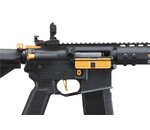 Lancer Tactical Lancer Tactical Gen 3 Archon 9" M-LOK M4 Airsoft Rifle w/ Delta Stock (Black & Gold)