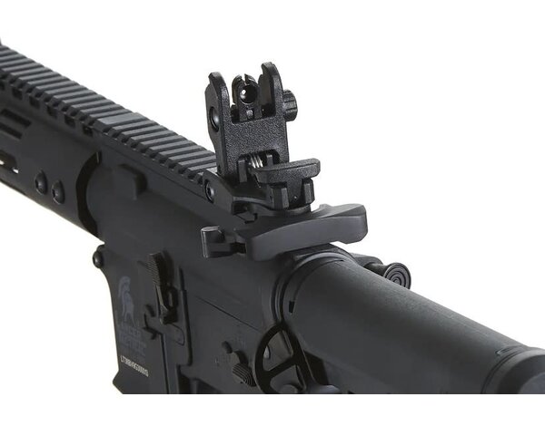 Lancer Tactical Lancer Tactical Gen 3 Archon 9" M-LOK M4 Airsoft Rifle w/ Delta Stock (Black & Gold)