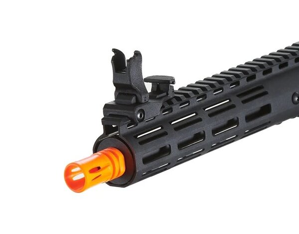 Lancer Tactical Lancer Tactical Gen 3 Archon 9" M-LOK M4 Airsoft Rifle w/ Delta Stock (Black & Gold)