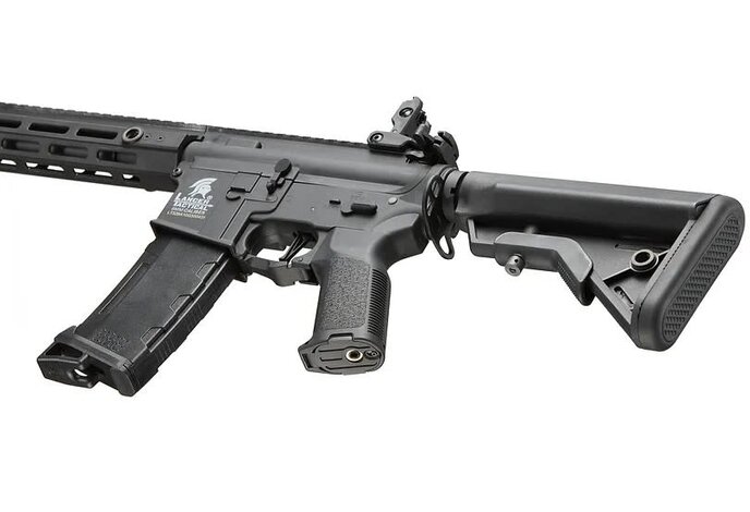 Lancer Tactical Gen 3 ZION ETU Hellion M-LOK 10" Airsoft M4 AEG Black