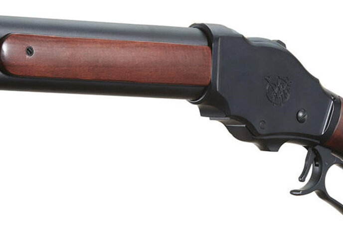 Golden Eagle 1887 Compact Lever Action Shotgun (Black) Shell Ejecting