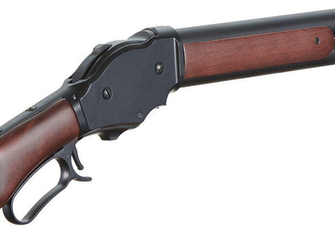 Golden Eagle 1887 Compact Lever Action Shotgun (Black) Shell Ejecting