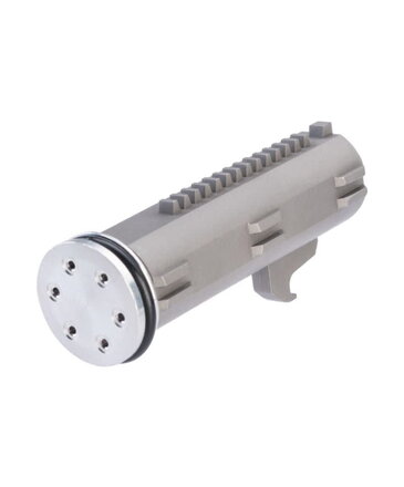 LCT Airsoft LCT Airsoft Steel 14 Tooth Half Teeth Piston for LCT EBB AK Series Airsoft AEG with Aluminum Ventilated Piston Head