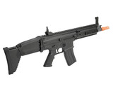 FN Herstal Licensed SCAR-L CQC Polymer Version by Cybergun CYMA Black