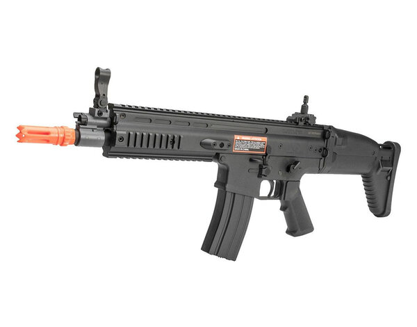 Cyma FN Herstal Licensed SCAR-L CQC Polymer Version by Cybergun CYMA Black