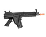 FN Herstal Licensed SCAR-L CQC Polymer Version by Cybergun CYMA Black