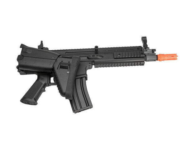 Cyma FN Herstal Licensed SCAR-L CQC Polymer Version by Cybergun CYMA Black