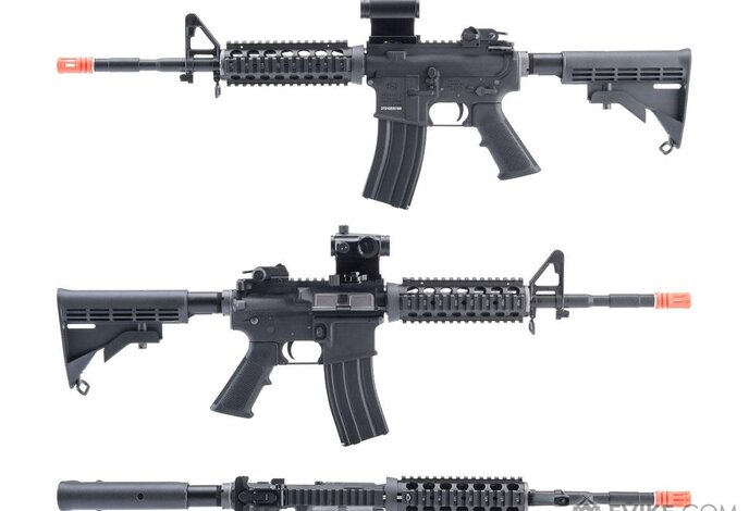 FN Herstal Licensed M4A1 Gas Blowback GBB Airsoft Rifle by WE