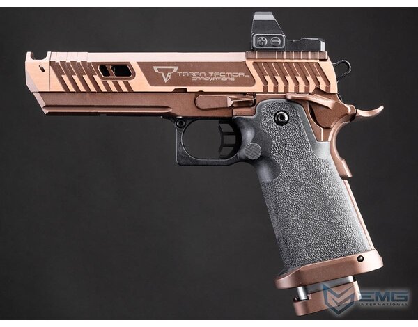 EMG EMG TTI Sand Viper 2011 Select Fire Pistol Green Gas