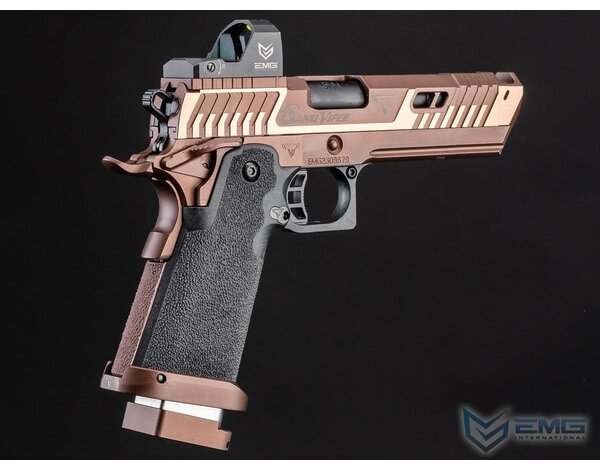 EMG EMG TTI Sand Viper 2011 Select Fire Pistol Green Gas