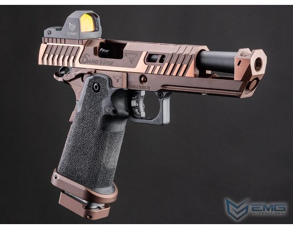 EMG EMG TTI Sand Viper 2011 Select Fire Pistol Green Gas