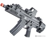 Cyma Cybergun FN Herstal-Licensed Advanced SCAR-SC Compact Airsoft AEG w/ QD Spring & MOSFET by CYMA,  Black
