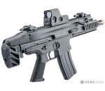 Cyma Cybergun FN Herstal-Licensed Advanced SCAR-SC Compact Airsoft AEG w/ QD Spring & MOSFET by CYMA,  Black