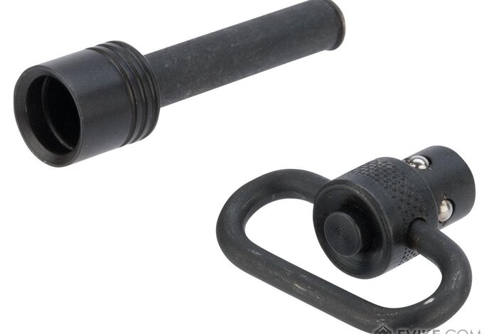 Aimsports KRISS Vector Style Quick Detach Sling Swivel Mount with QD Push Button Sling Loop